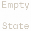 Empty state