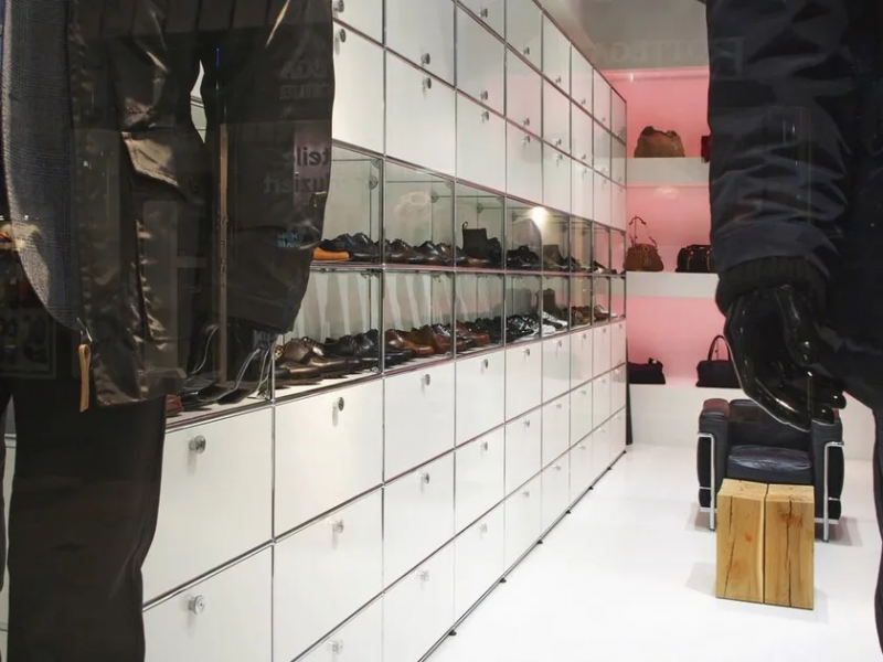 Usm haller storage system for retail