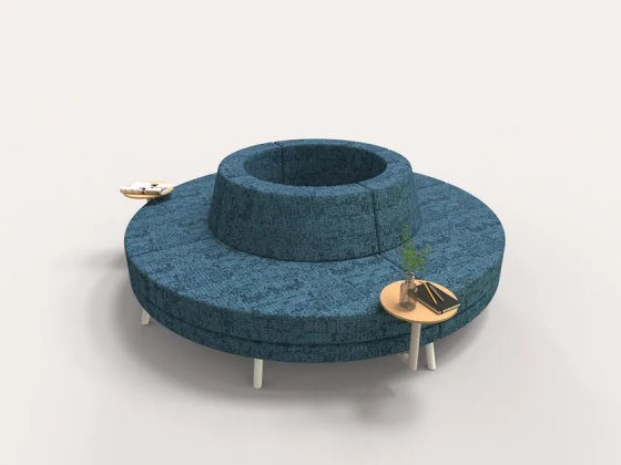 Round sofa