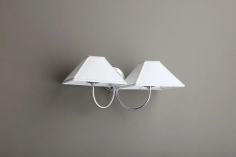 Wall lamp pyramid hat