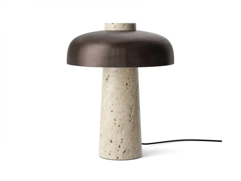 Reverse table lamp