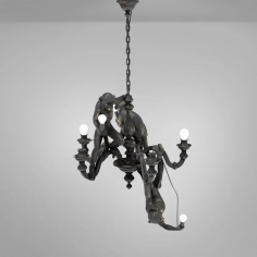 Monkey chandelier