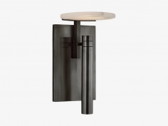 Melange floating disc sconce