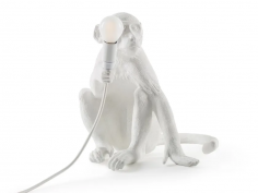 The monkey lamp sitting