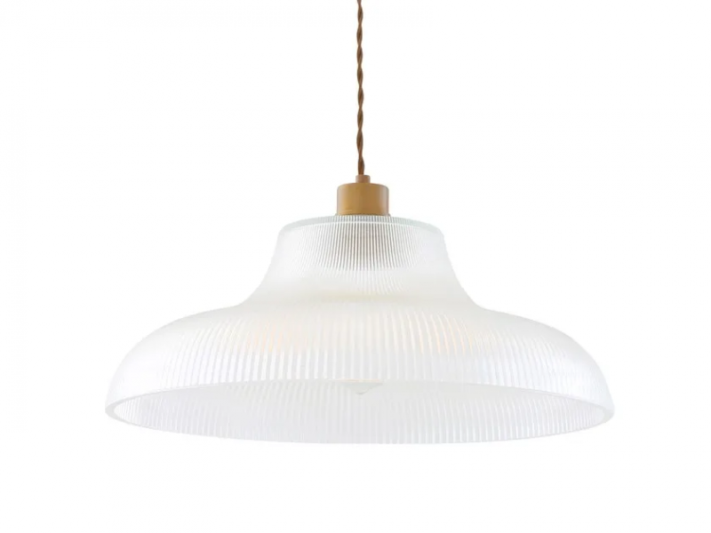 Mono vintage railway pendant light 40cm