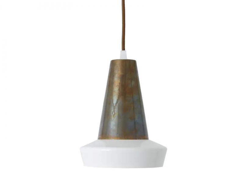 Malabo powder coated white pendant