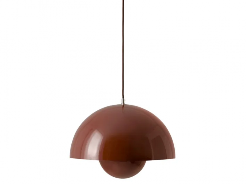 &tradition - flowerpot vp7 red brown