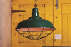 Cobal powder coated industrial pendant