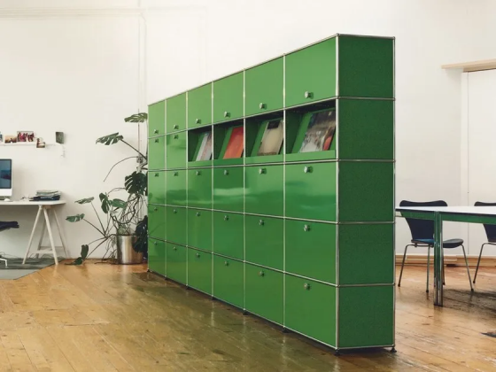 Usm haller modular office shelving