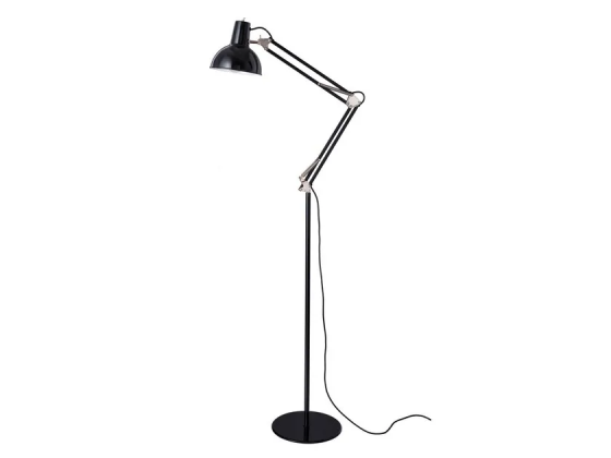 Spring-balanced lamp