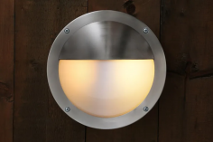 Begawan 270mm semi-flush wall light