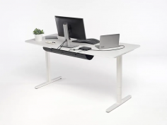 Desk pro ii white