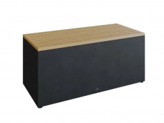 Ofyr garden bench black