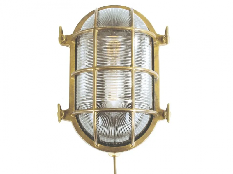 Ross marine nautical bulkhead wall light