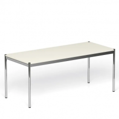 Usm haller table as reception desk