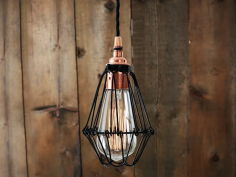 Juba cage pendant light