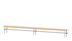 Скамейка для переодевания (4м) MODEL 9463 от бренда A2S