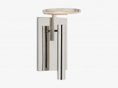 Melange floating disc sconce