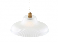 Mono vintage railway pendant light 40cm