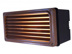 Agher recessed grill wall light