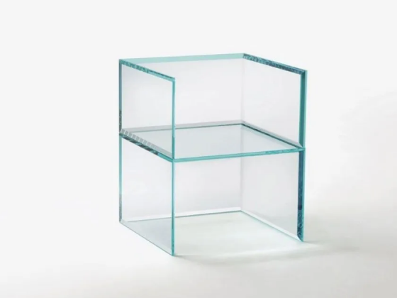 Prism glass chair