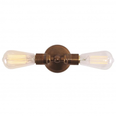 Lome vintage double wall light