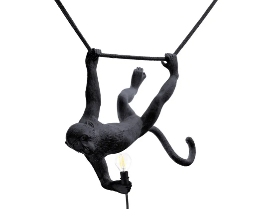 The monkey lamp black swing