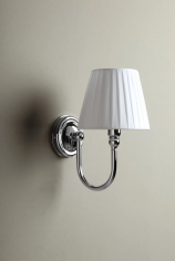 Wall lamp hat bellows