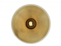 Malabo polished brass pendant