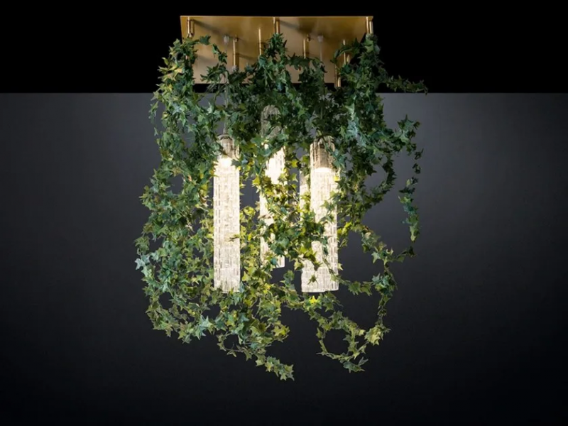 Flower power ivy garland