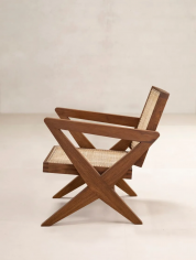 Cross easy chair