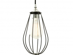 Vox vintage cage pendant light