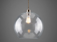 Eden 350mm clear sphere pendant