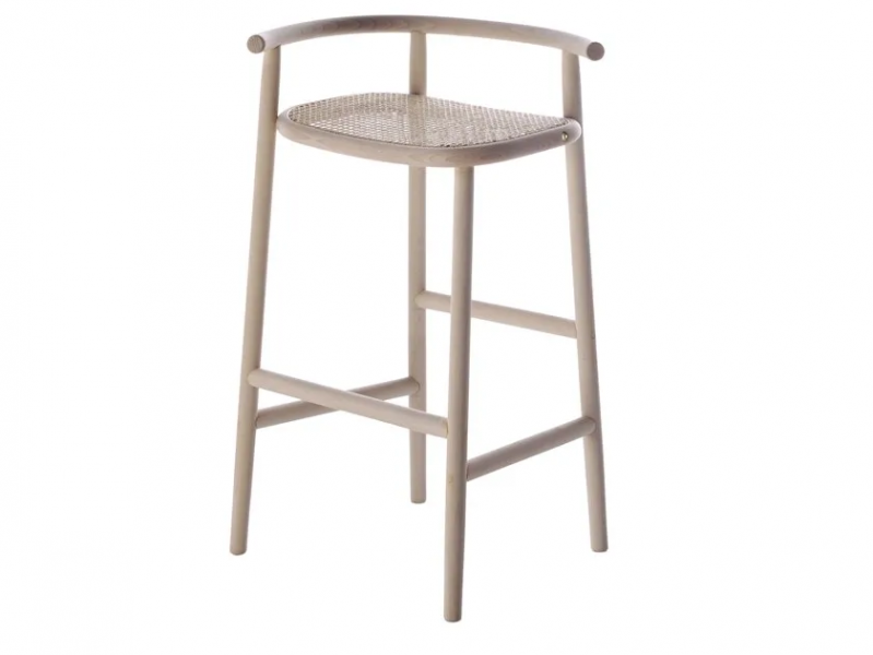 Single curve barstool