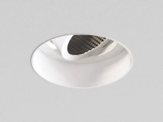 Trimless round adjustable