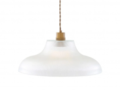 Mono vintage railway pendant light 40cm