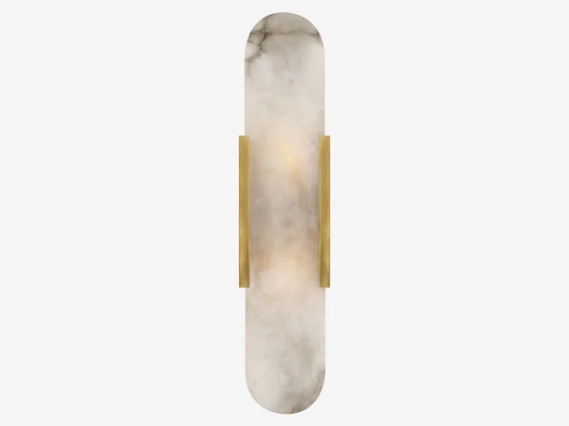 Melange elongated sconce