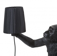 The monkey lamp black