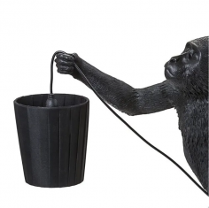 The monkey lamp black