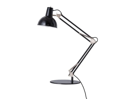 Spring-balanced lamp