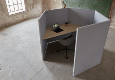 Limbus hexagon work booth