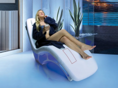 Vibration spa lounger