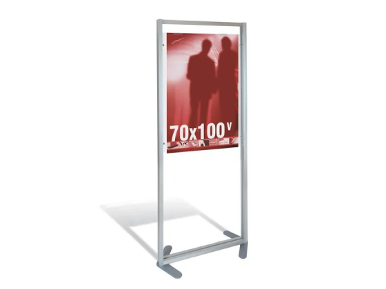 Floor display for 70x100 poster