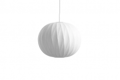 Nelson ball crisscross bubble pendant