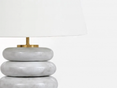 Phoebe stacked table lamp