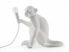 The monkey lamp sitting