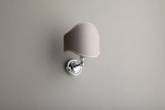 Wall lamp double round side