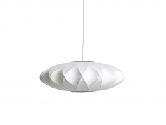 Nelson saucer crisscross pendant