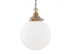 Yerevan 25cm globe pendant light