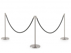 Set stanchions